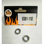 ROLAMENTO BALL BEARING 10X15X4MM HPI B030 PERFECT RC RP80 CONTEM 2 PEÇAS DHK 8381-110 8381110